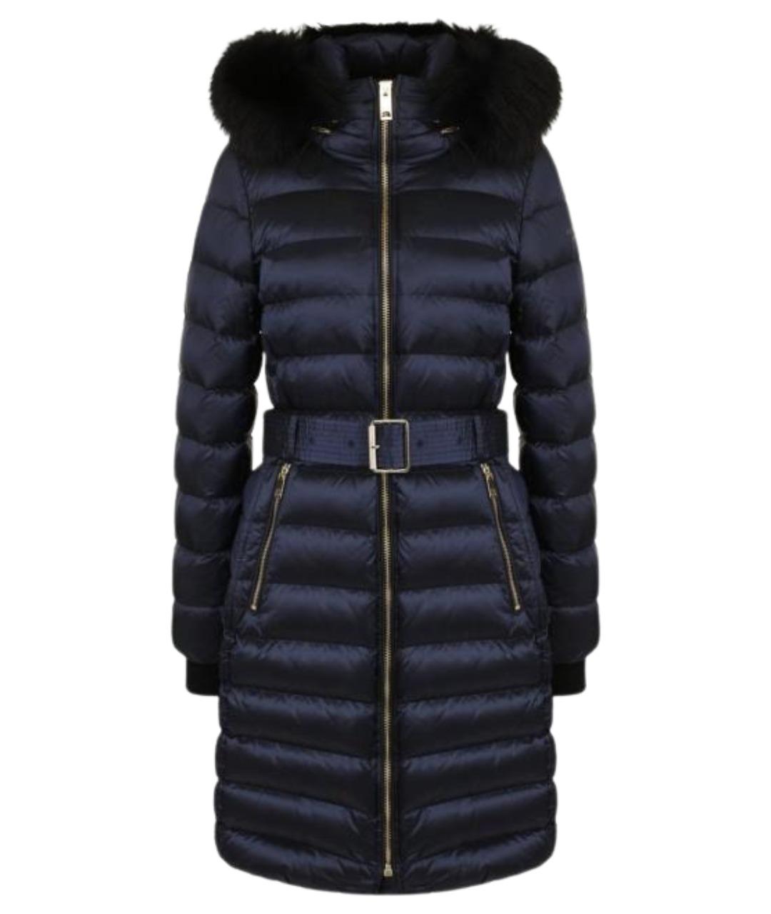 BURBERRY Темно-синий пуховик, фото 2