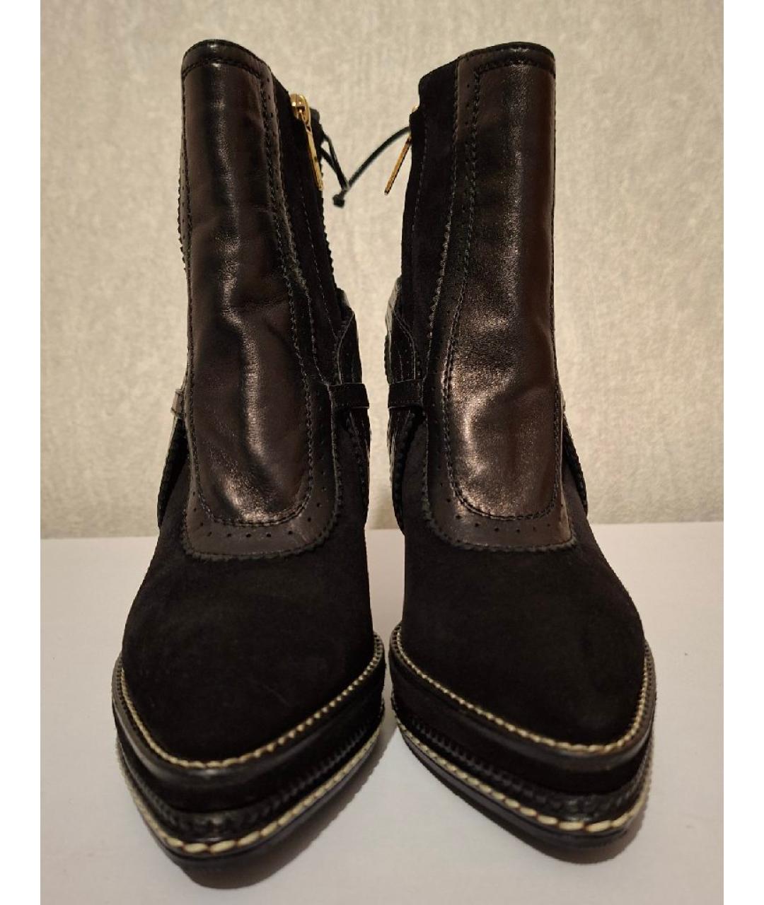 CHRISTIAN DIOR Коричневые полусапоги, фото 2