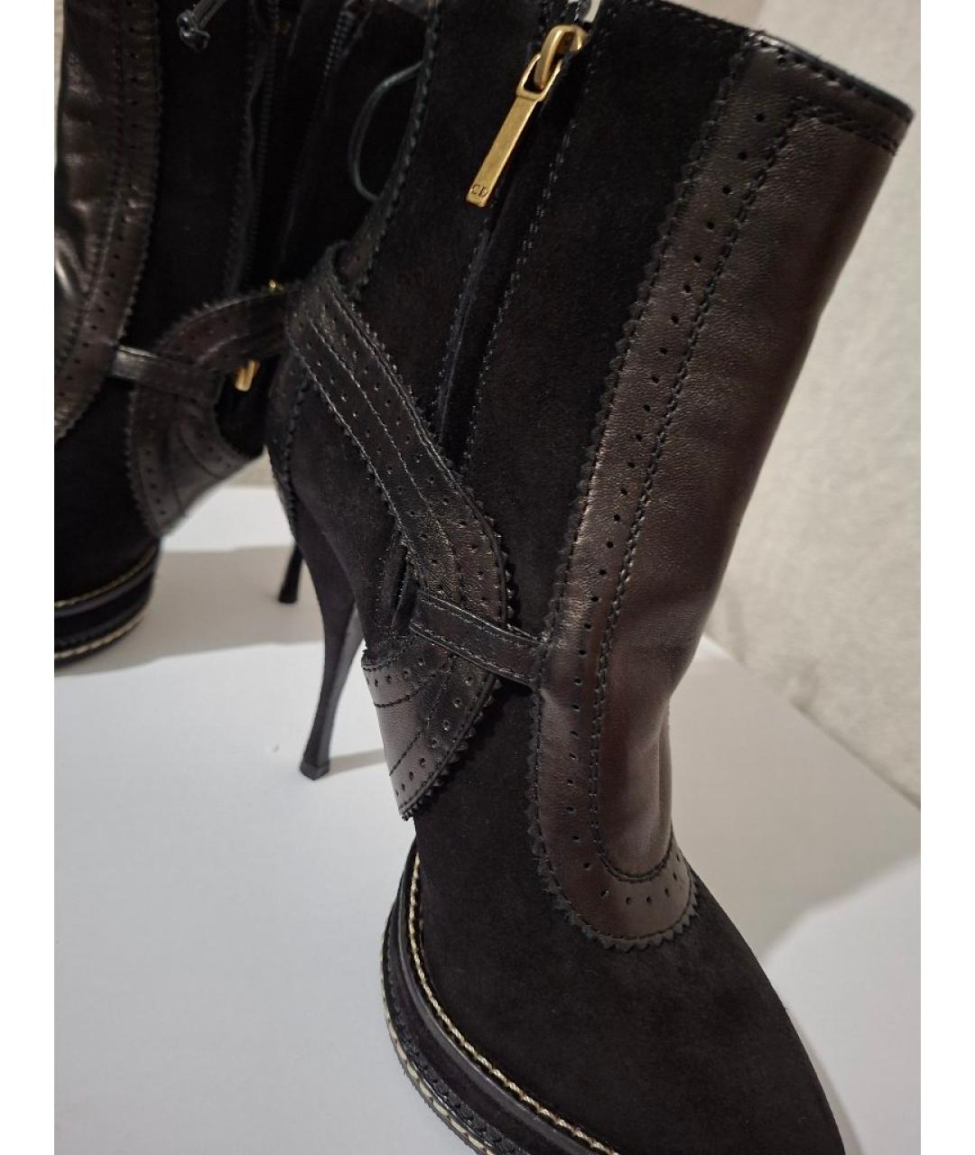 CHRISTIAN DIOR Коричневые полусапоги, фото 5