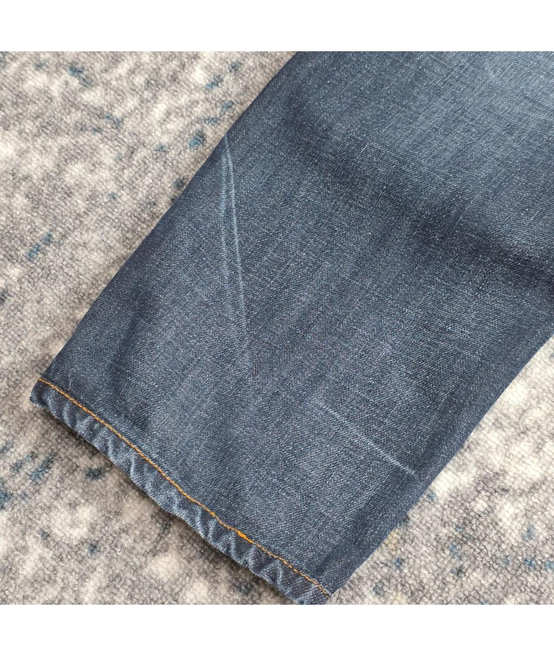 JUST CAVALLI Синие хлопковые джинсы скинни, фото 5