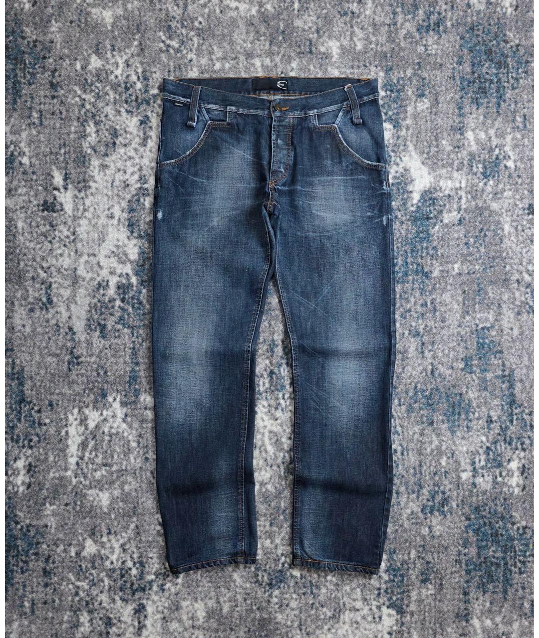 JUST CAVALLI Синие хлопковые джинсы скинни, фото 9