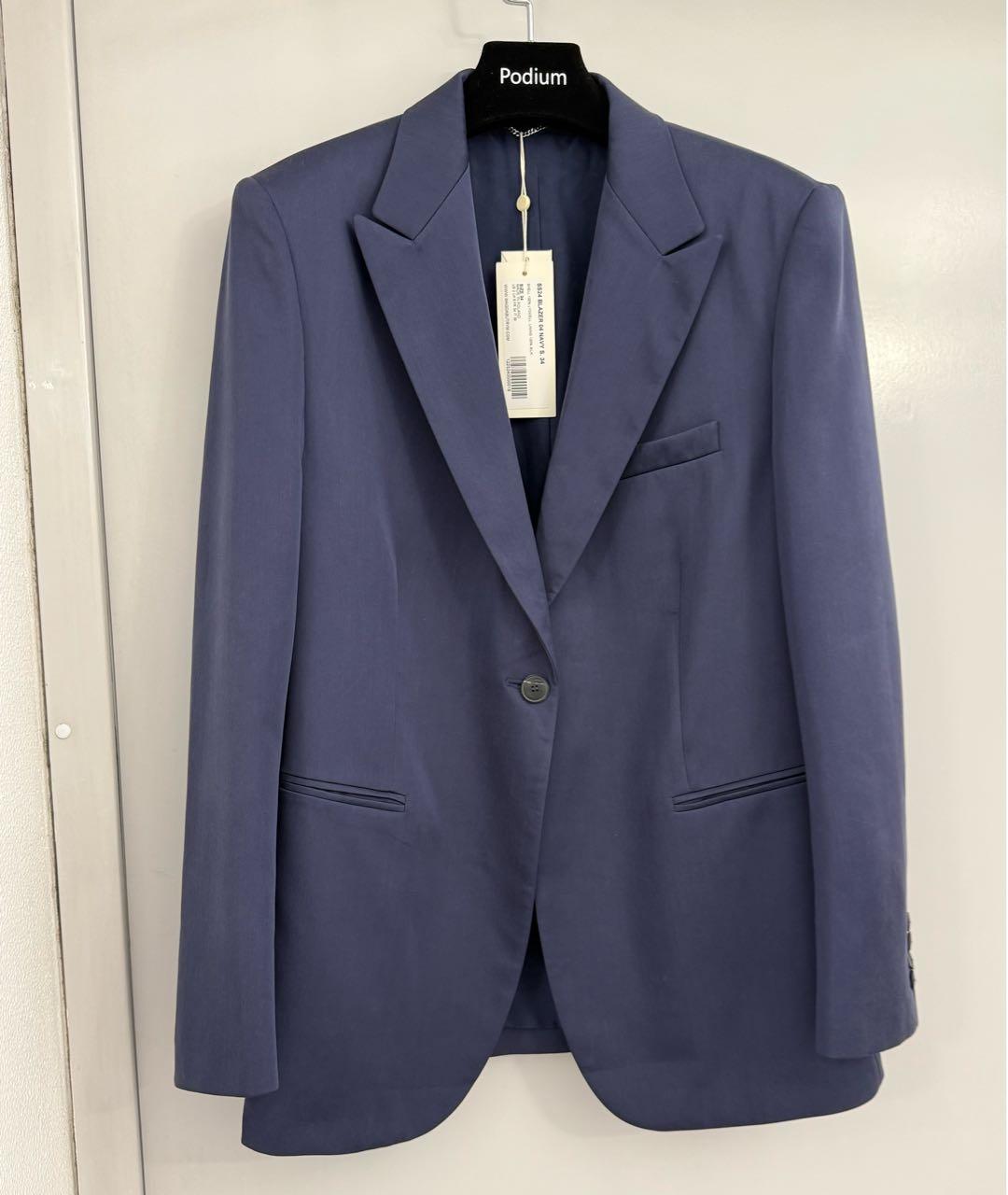 MAGDA BUTRYM Темно-синий жакет/пиджак, фото 6