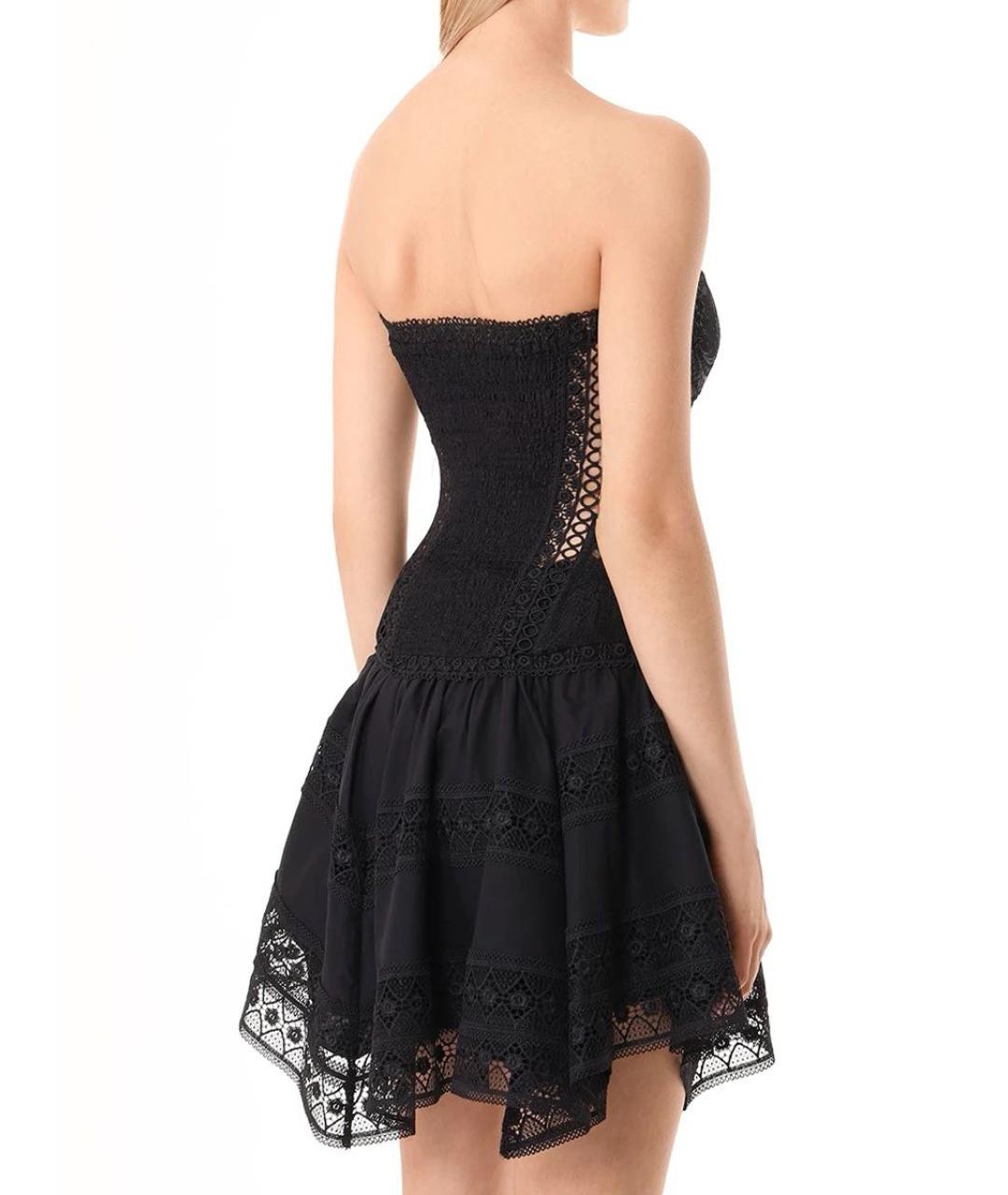 CHARO RUIZ Черный хлопковый корсет, фото 6