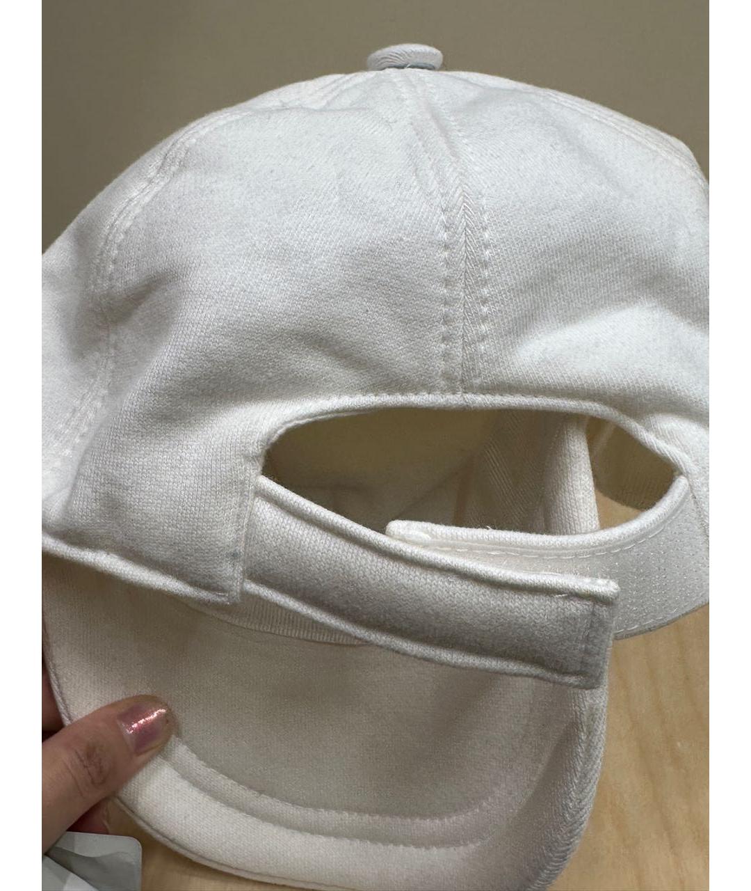 EMILIO PUCCI Белая хлопковая кепка, фото 6