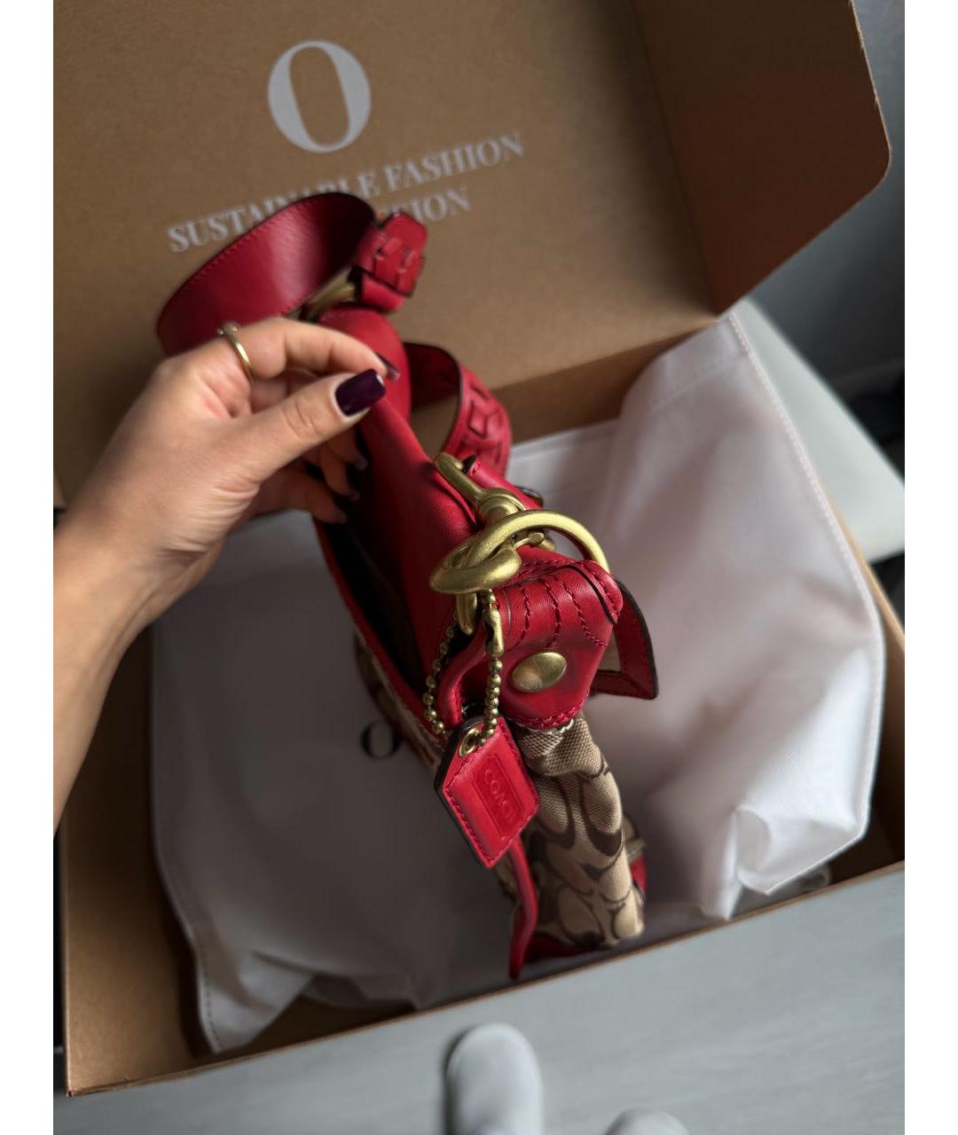 COACH Мульти кожаная поясная сумка, фото 2