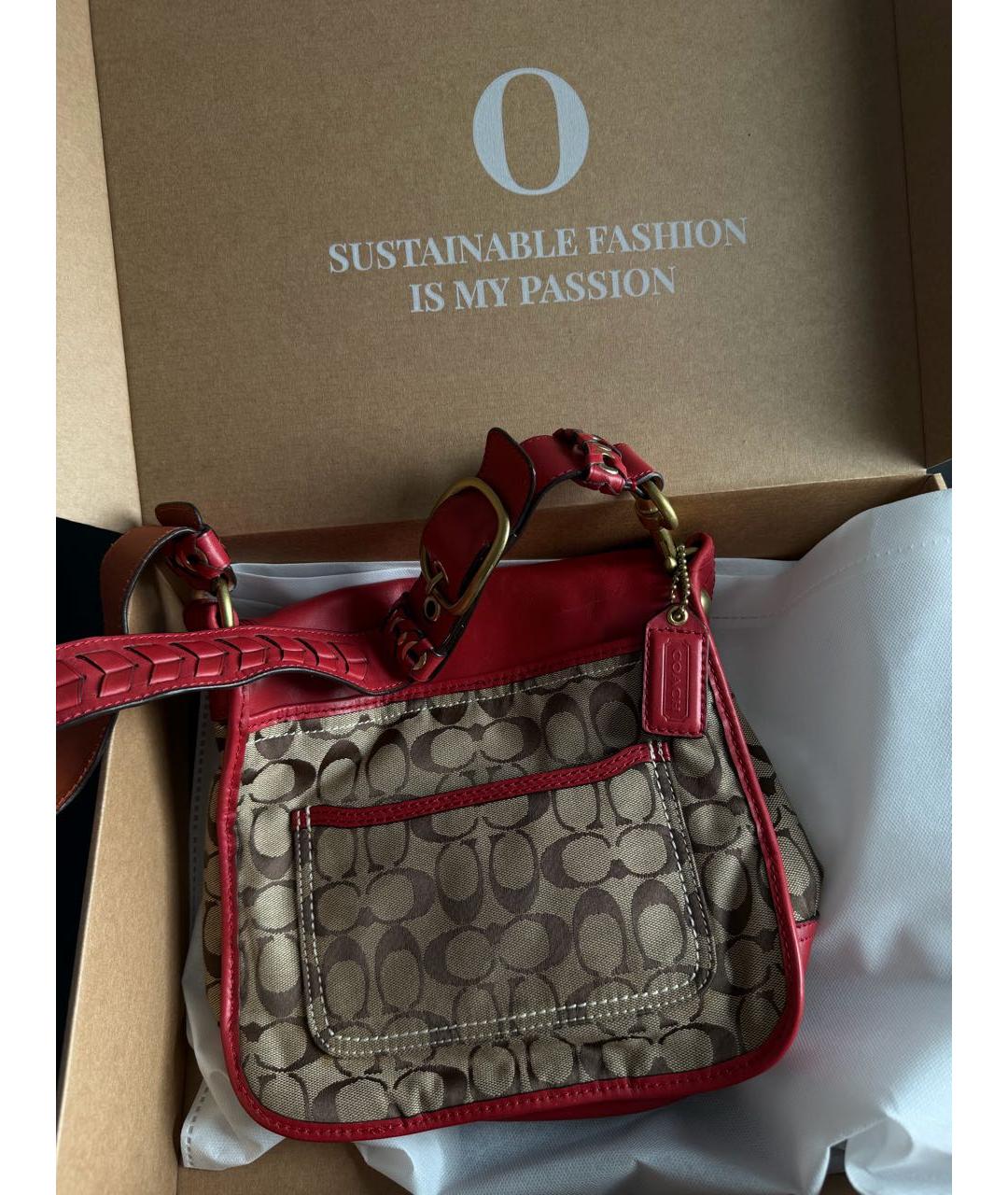 COACH Мульти кожаная поясная сумка, фото 3