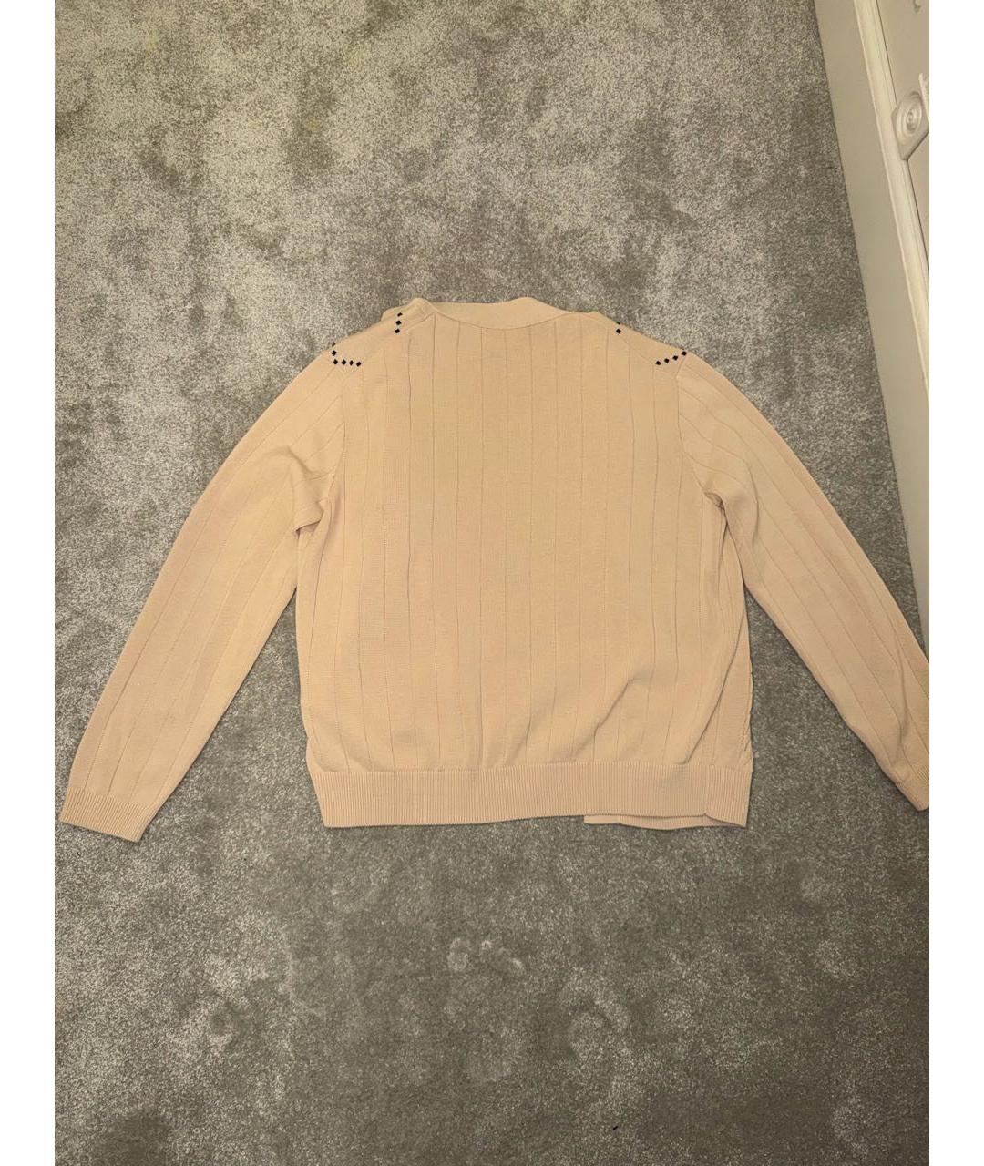 GUCCI Бежевый хлопковый кардиган, фото 2