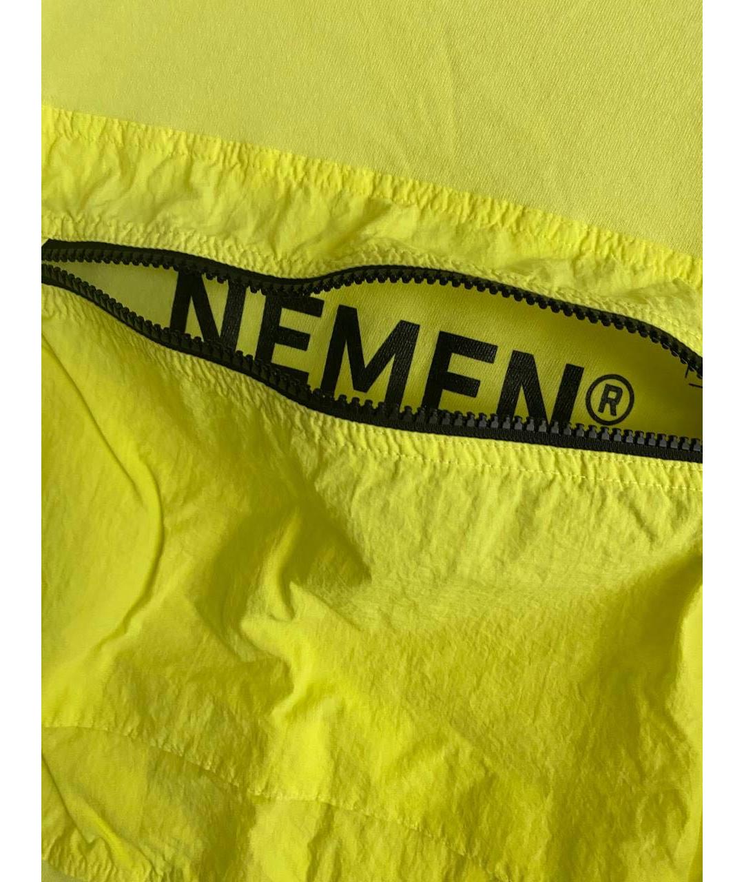 NEMEN Желтая хлопковая футболка, фото 4