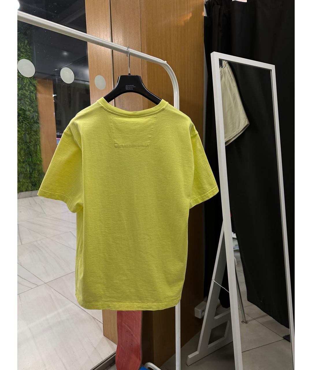 NEMEN Желтая хлопковая футболка, фото 3