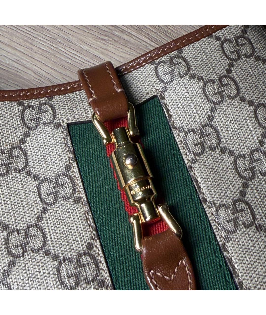 GUCCI Коричневая сумка через плечо, фото 3