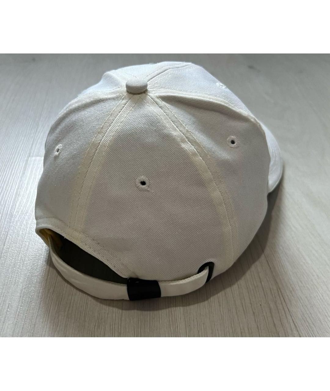 STONE ISLAND Белая хлопковая кепка, фото 7