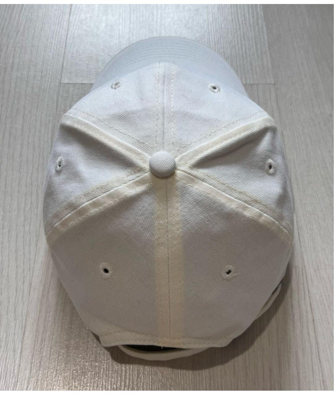 STONE ISLAND Белая хлопковая кепка, фото 4