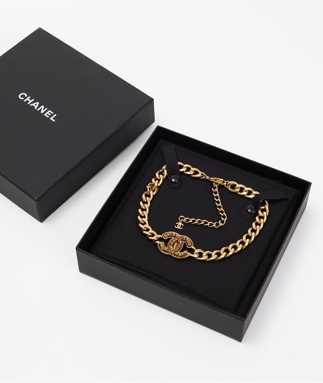 CHANEL Золотой чокер, фото 3