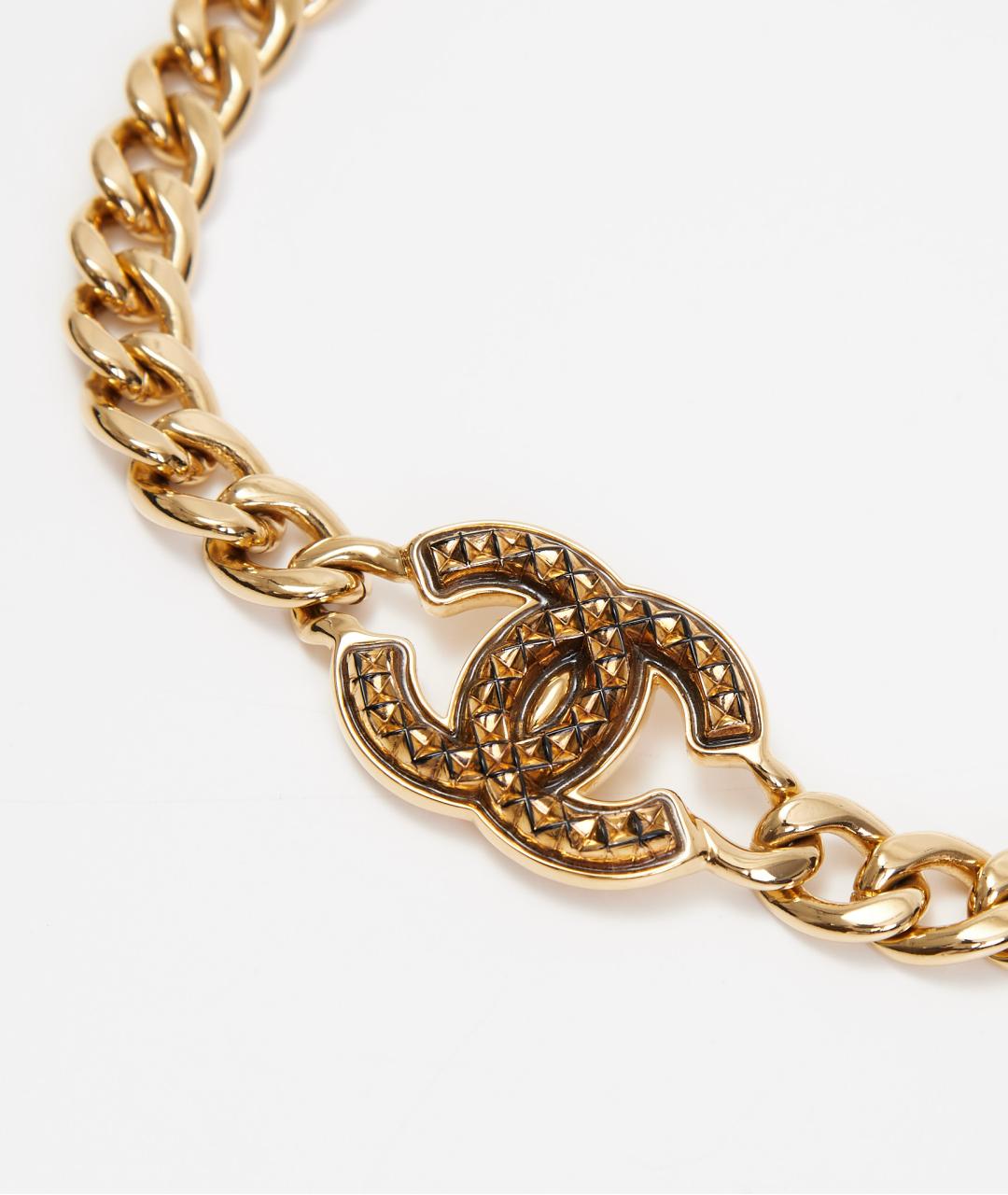 CHANEL Золотой чокер, фото 2