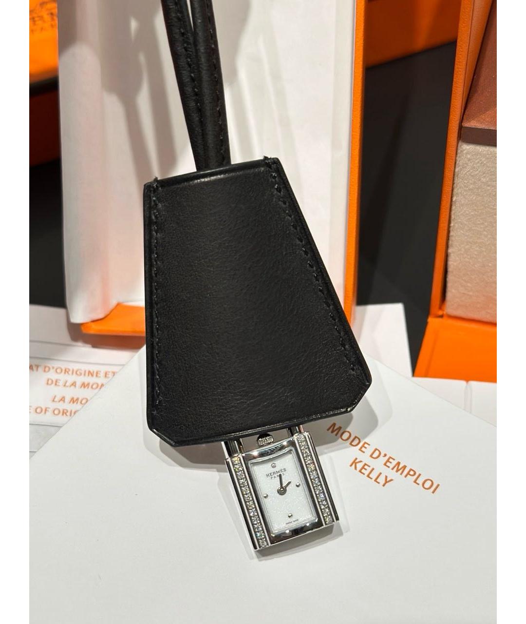 HERMES Серебряные часы из белого золота, фото 8