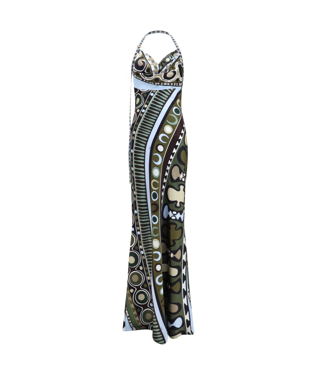 PUCCI Мульти вискозное повседневное платье, фото 1