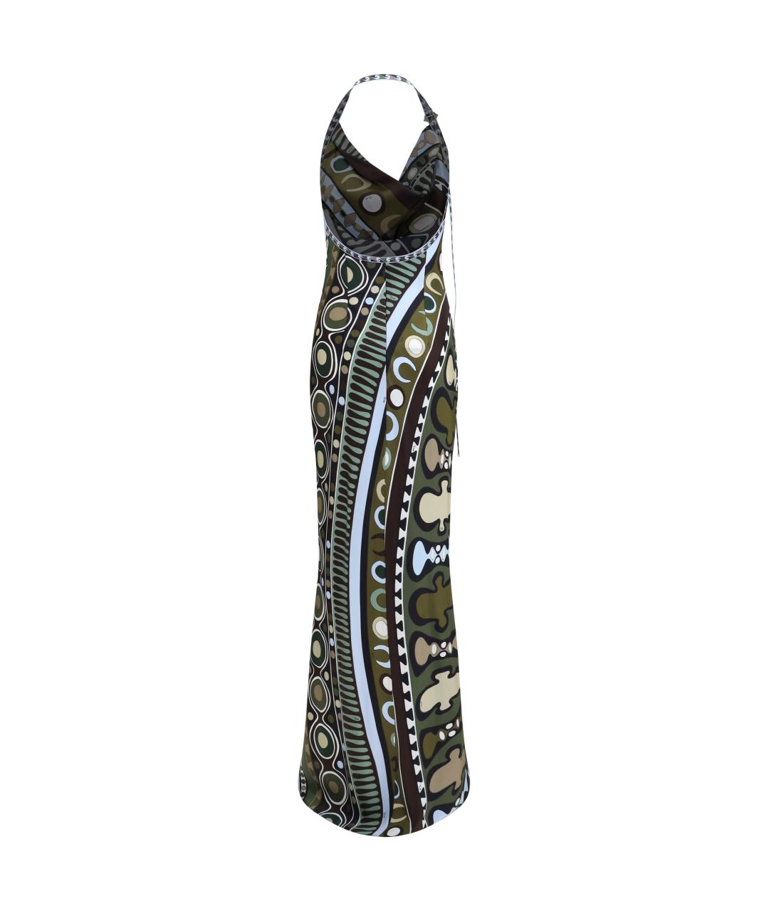 PUCCI Мульти вискозное повседневное платье, фото 2
