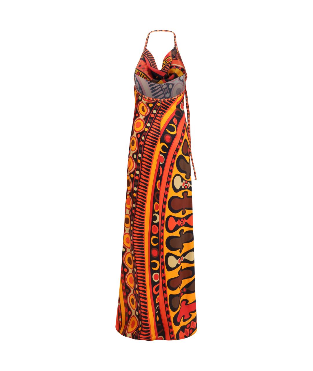 PUCCI Мульти вискозное повседневное платье, фото 2