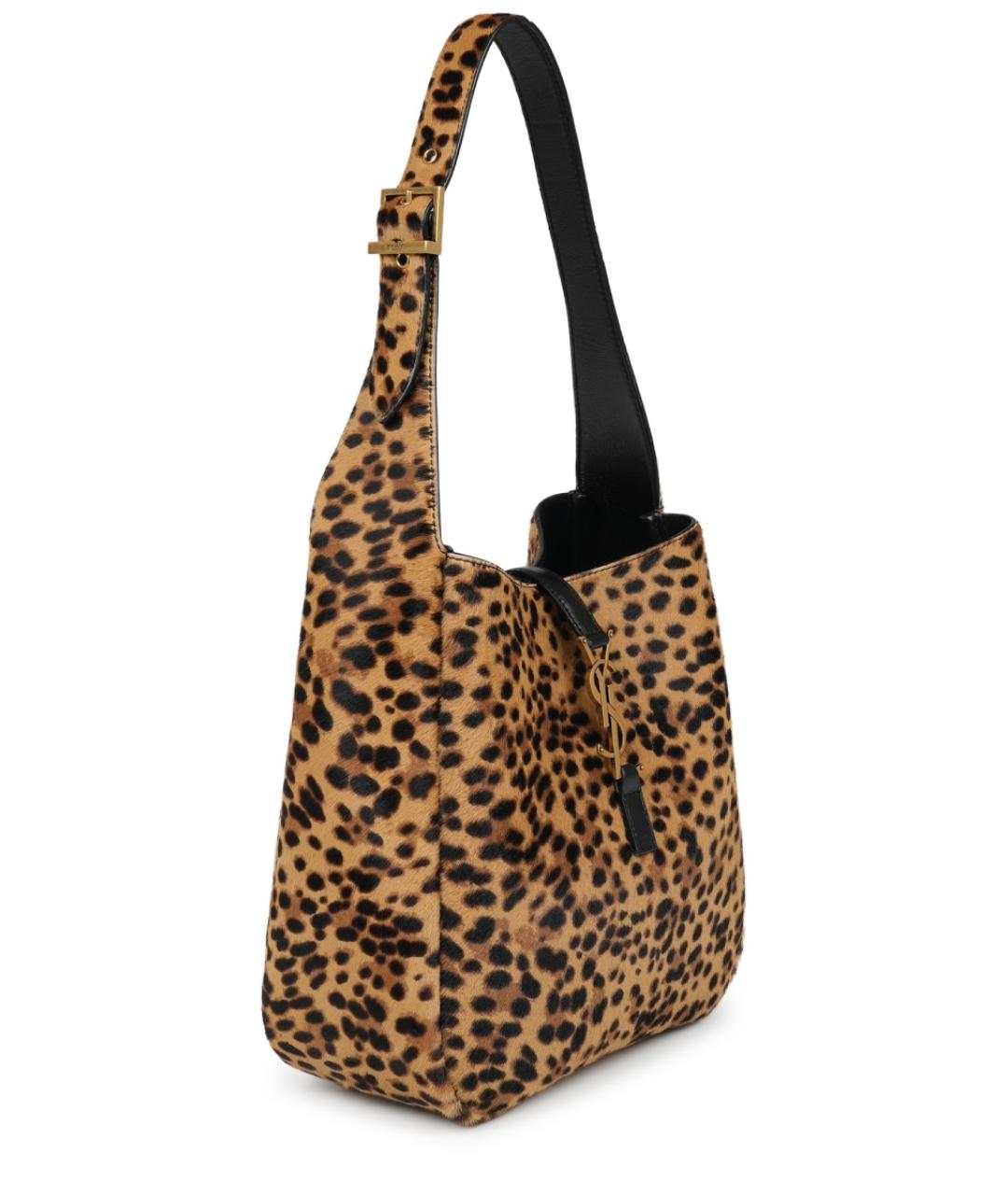 SAINT LAURENT Мульти меховая сумка через плечо, фото 2