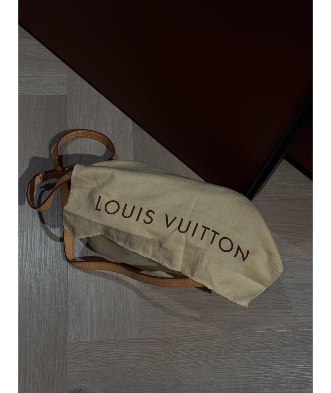 LOUIS VUITTON Коричневая сумка через плечо, фото 6