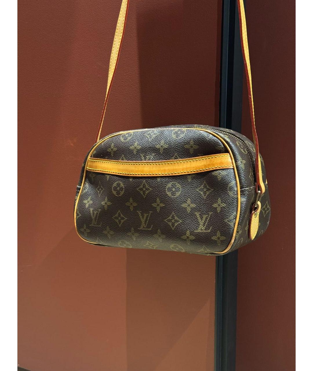 LOUIS VUITTON Коричневая сумка через плечо, фото 2