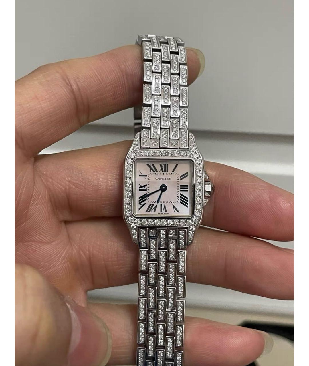 CARTIER Серебряные часы, фото 3