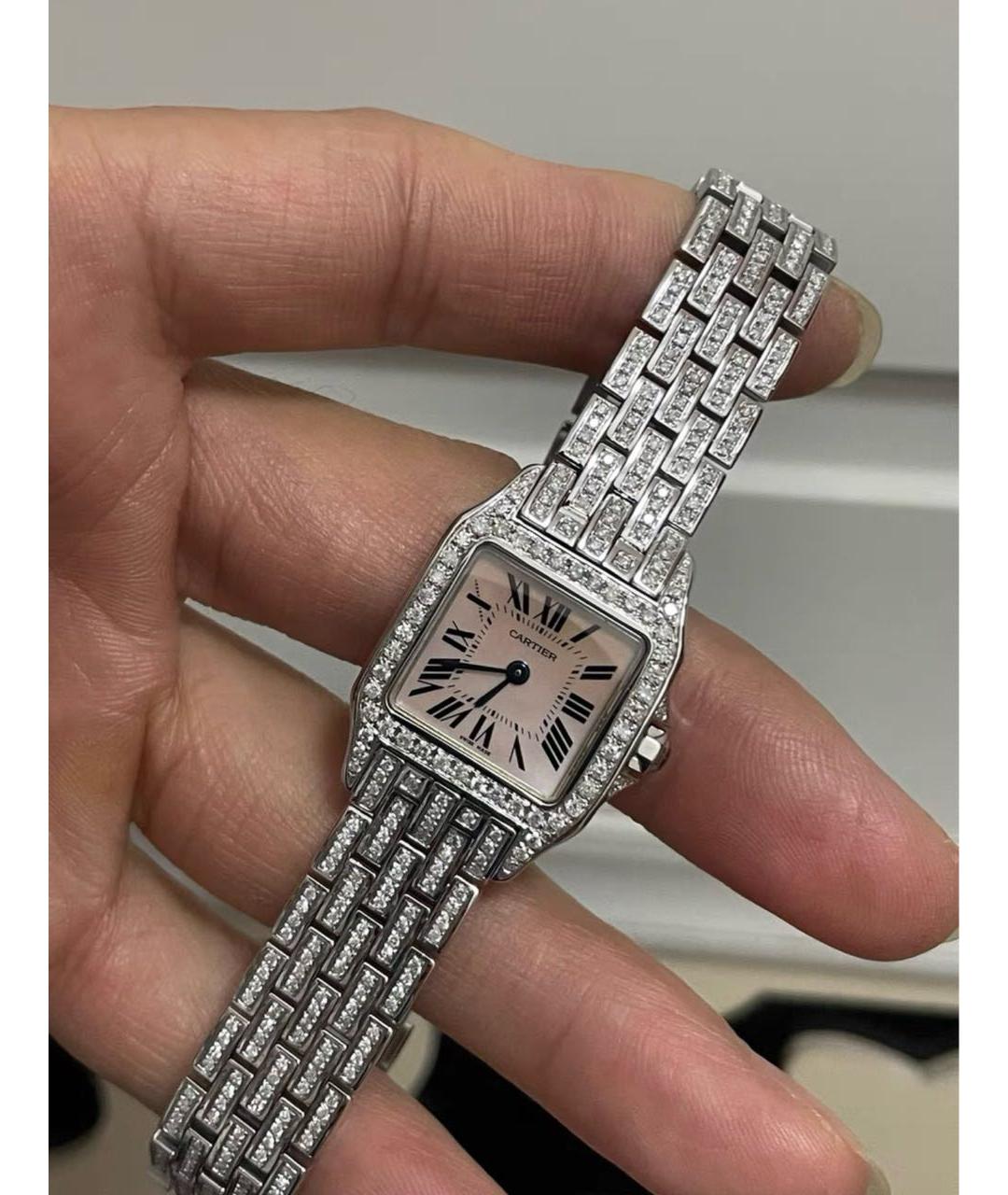 CARTIER Серебряные часы, фото 4