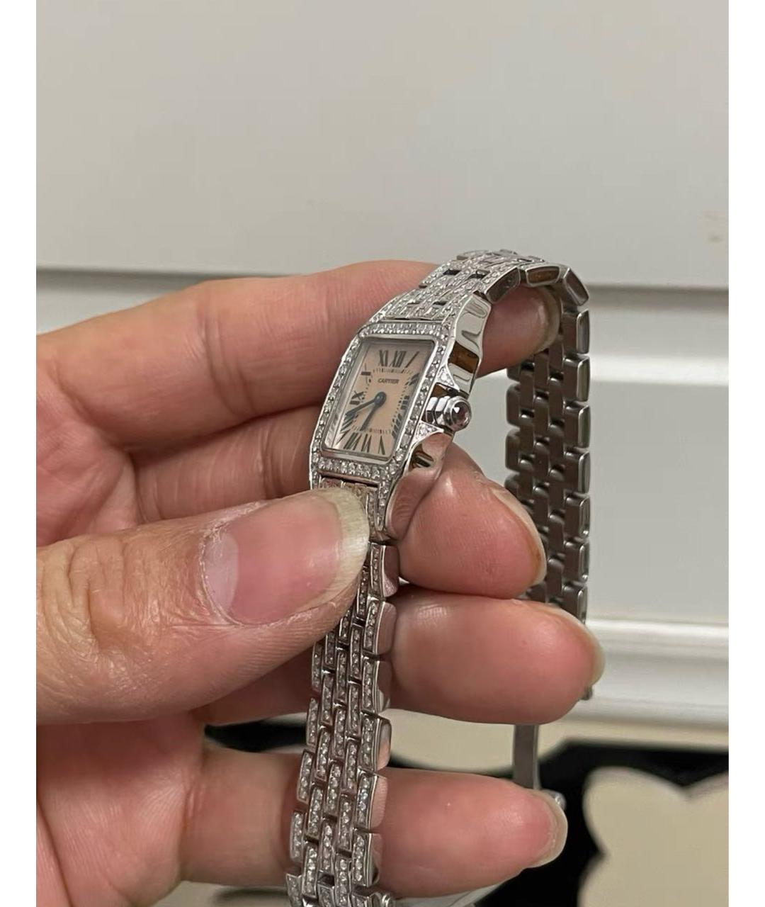 CARTIER Серебряные часы, фото 5