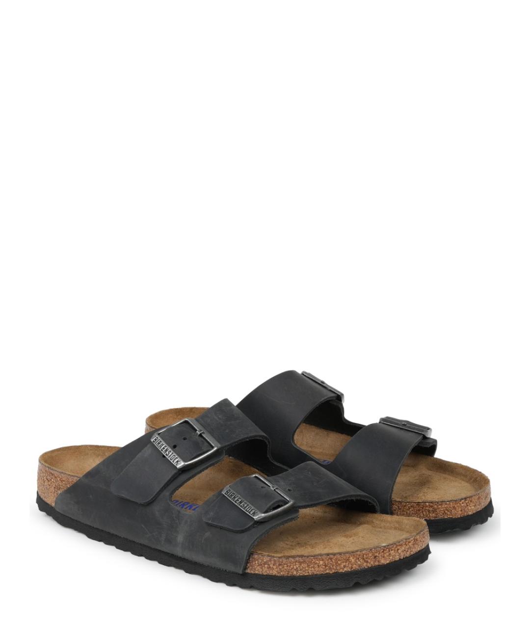 BIRKENSTOCK Черные сандалии, фото 2