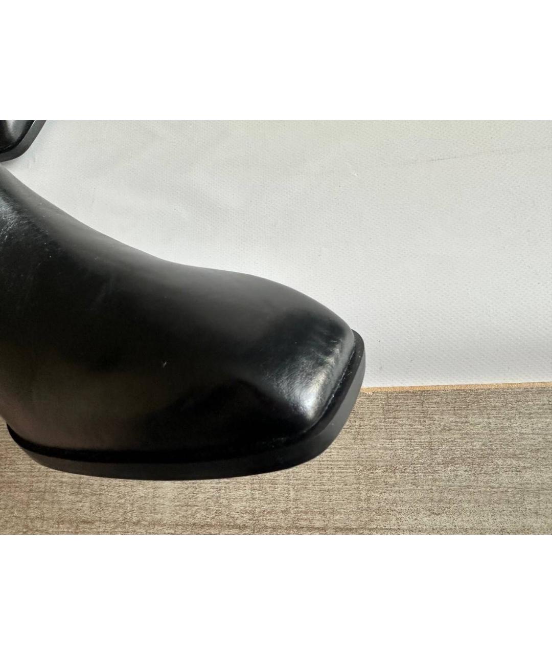 AEYDE Черные кожаные ботильоны, фото 5