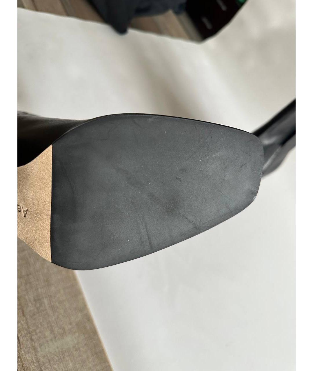 AEYDE Черные кожаные ботильоны, фото 7