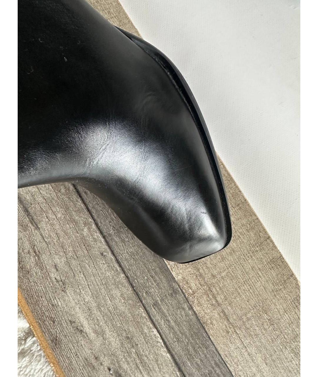 AEYDE Черные кожаные ботильоны, фото 6