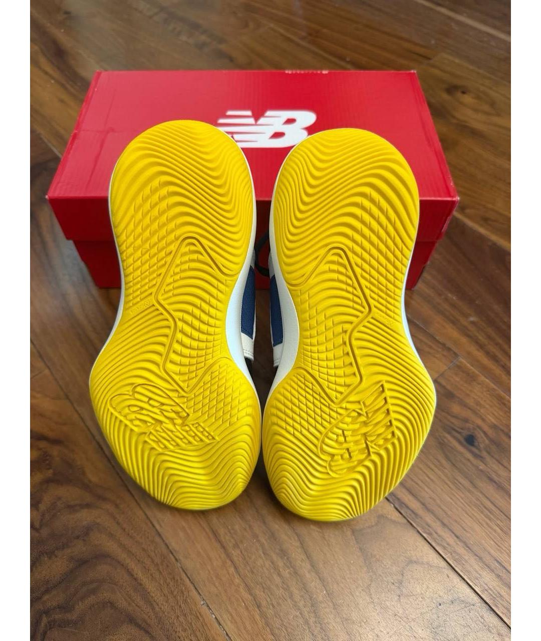 NEW BALANCE Синие кожаные кеды, фото 5