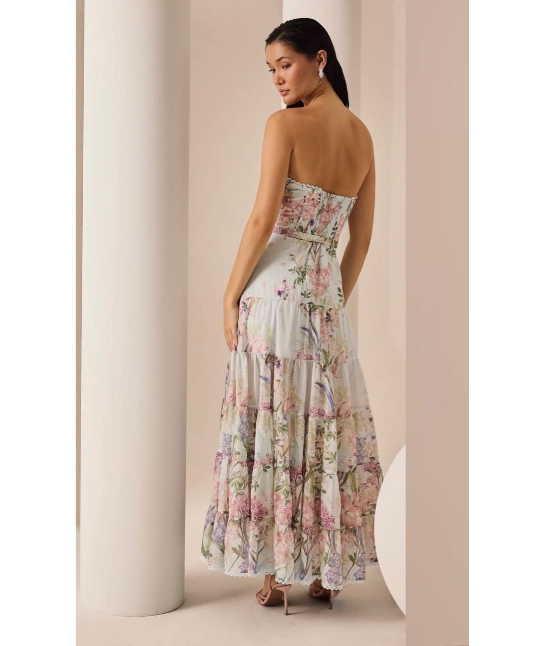 CHARO RUIZ Мульти хлопковое повседневное платье, фото 3