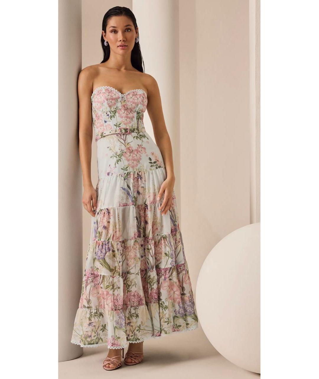 CHARO RUIZ Мульти хлопковое повседневное платье, фото 2