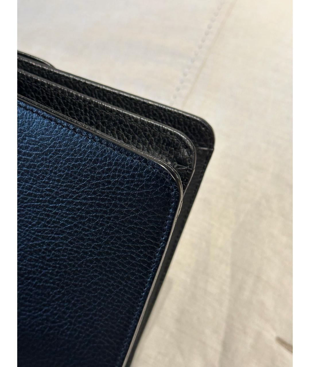 GUCCI Черная кожаная сумка через плечо, фото 8