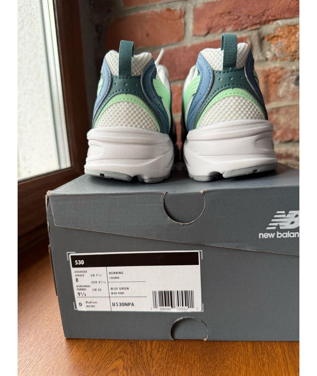 NEW BALANCE Голубые кроссовки, фото 8