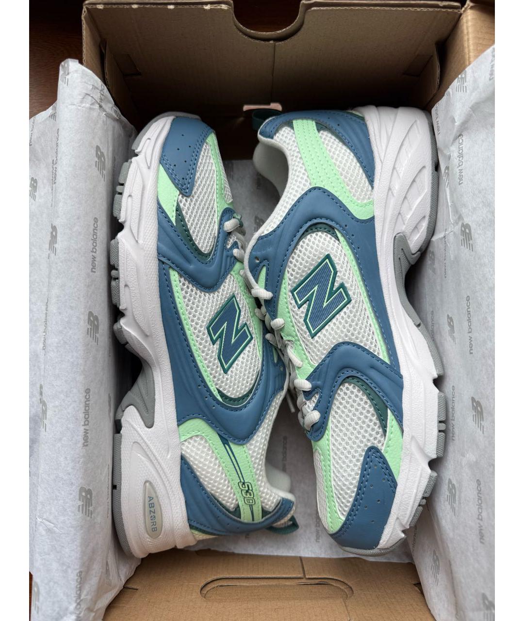 NEW BALANCE Голубые кроссовки, фото 3