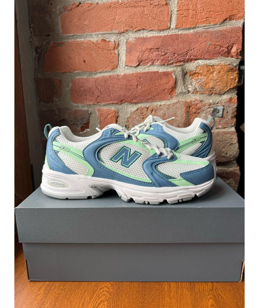 NEW BALANCE Голубые кроссовки, фото 2