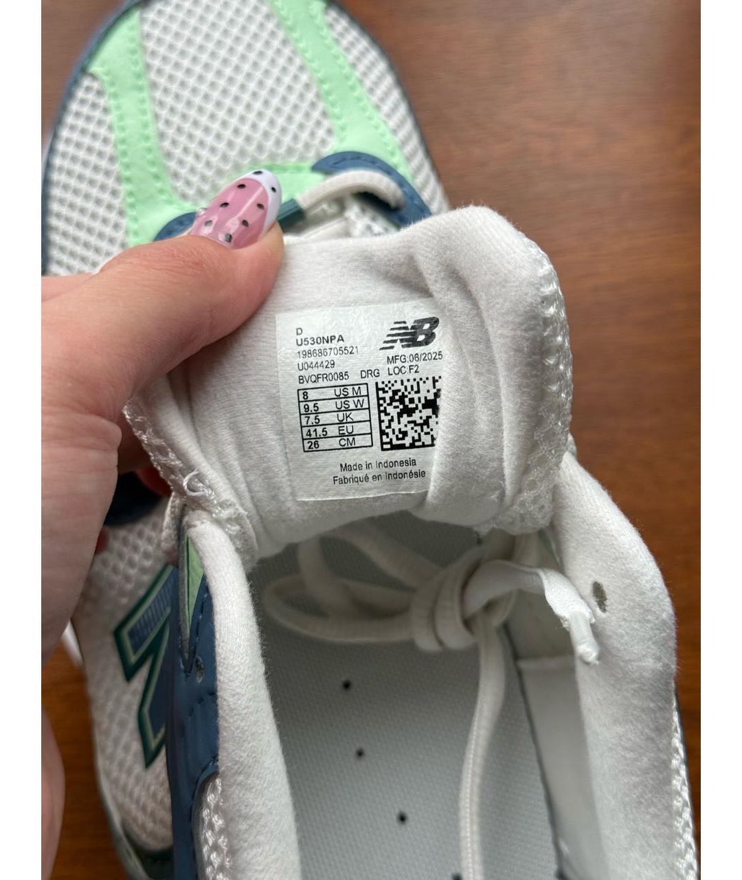 NEW BALANCE Голубые кроссовки, фото 7