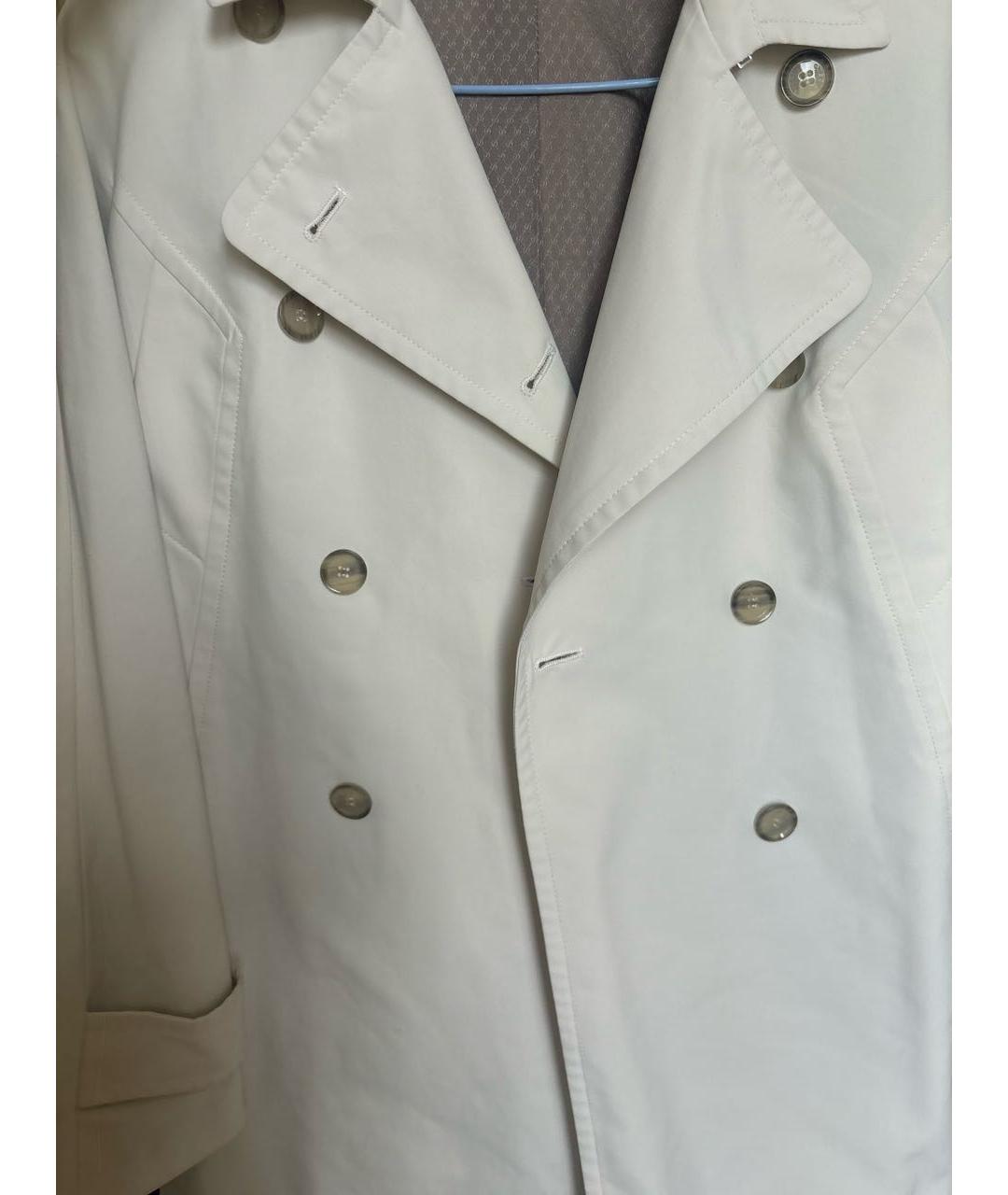 GUCCI Белое полиамидовое пальто, фото 4