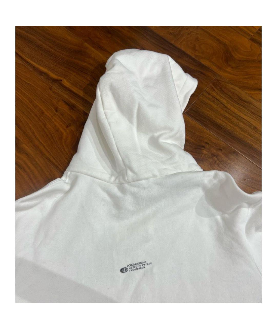 DOLCE&GABBANA Белый хлопковый спортивные костюмы, фото 3