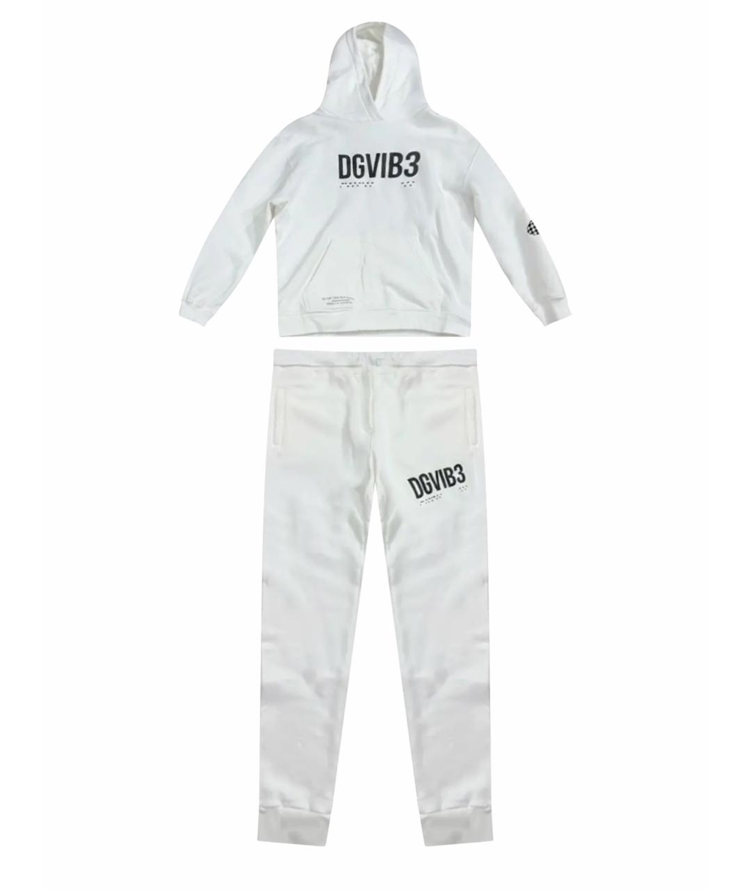 DOLCE&GABBANA Белый хлопковый спортивные костюмы, фото 1