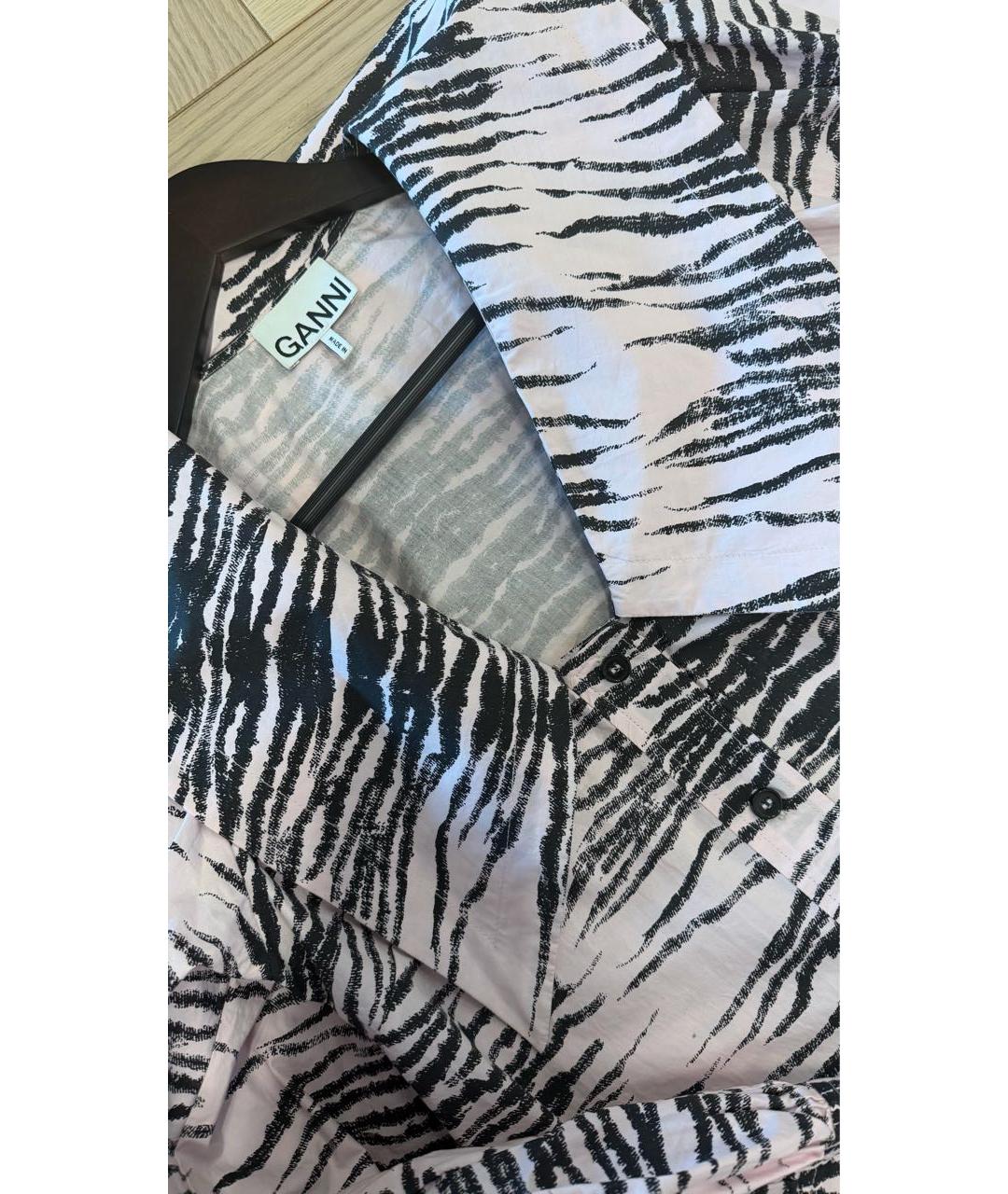 GANNI Розовая рубашка, фото 3