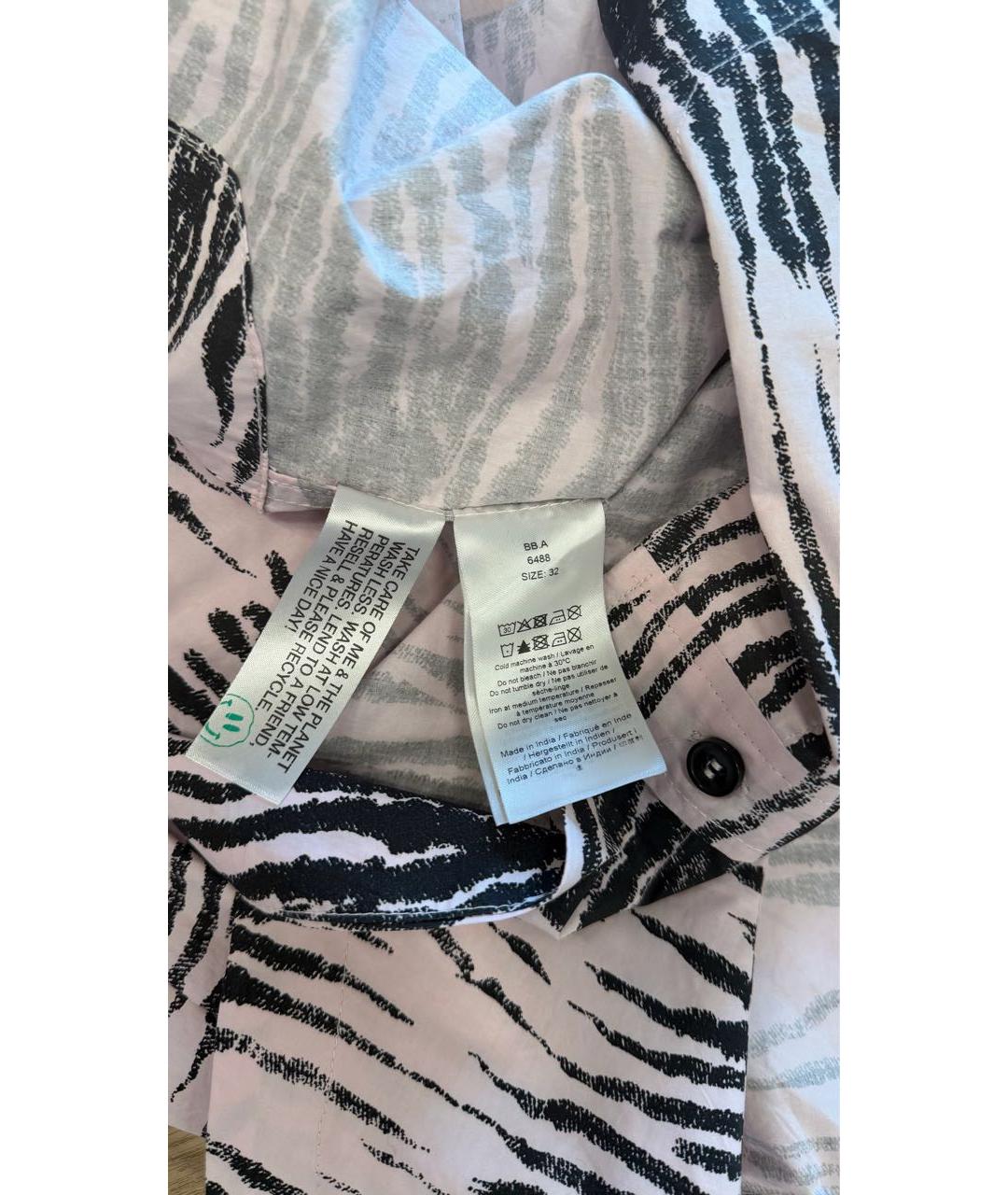 GANNI Розовая рубашка, фото 5