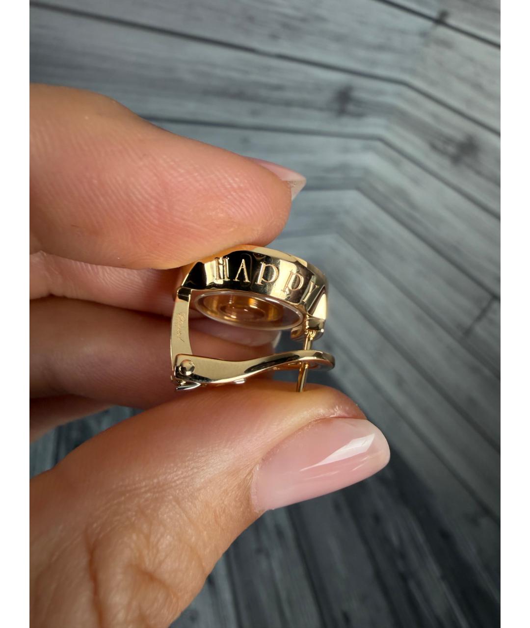 CHOPARD Золотые серьги из розового золота, фото 6