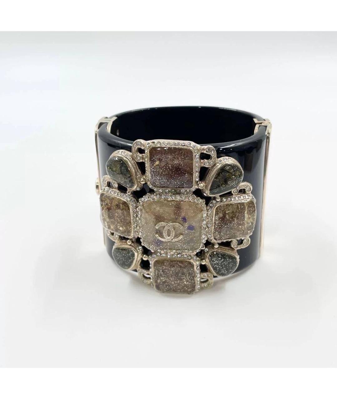 CHANEL Черный браслет, фото 9