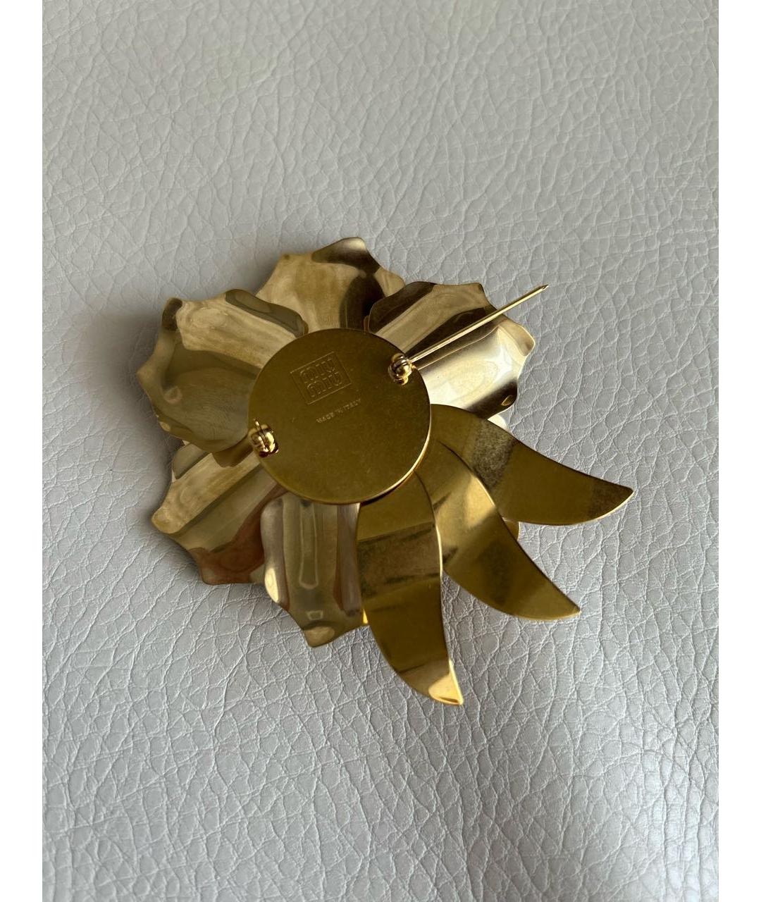 MIU MIU Золотая булавка / брошь, фото 2