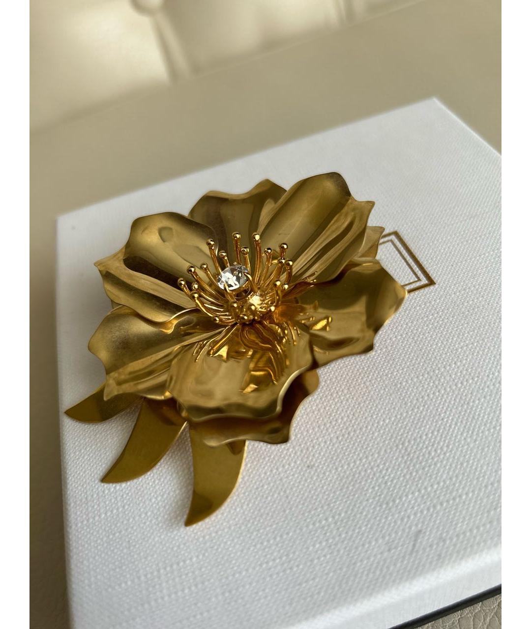 MIU MIU Золотая булавка / брошь, фото 3
