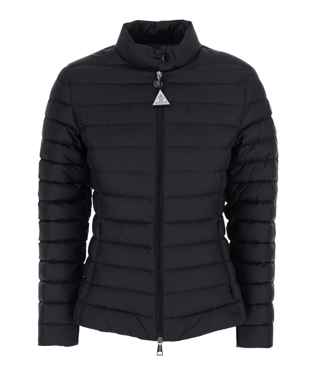 MONCLER Черная полиамидовая куртка, фото 1